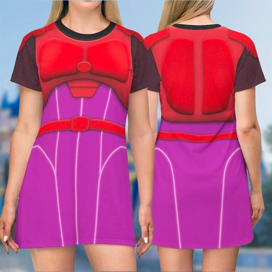 Honey Lemon 3D T-shirt, Big Hero 6 All Over Print Shirt And Dress, Honey Lemon Mom Daughter Dress, Honey Lemon Cosplay Costume Tee