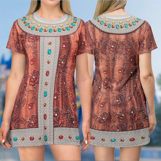 Madame Leota T-shirt, Haunted Mansion All Over Print Shirt And Dress, Madame Mom Daughter Dress, Madame Leota Cosplay Costume Tee