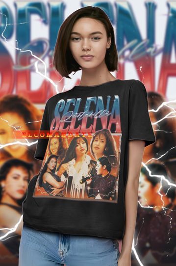SELENA QUINTANILLA Vintage T-shirt - Selena Quintanilla Tribute Tee, Selena Quintanilla Long Sleeve Shirt, Selena Youth Tee, Kids Tee