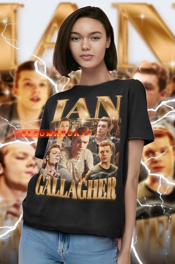 IAN GALLAGHER Vintage Shirt, Ian Gallagher Homage Tshirt, Ian Gallagher Fan Tees, Ian Gallagher Retro 90s Shirt, Ian Gallagher Merch Gift