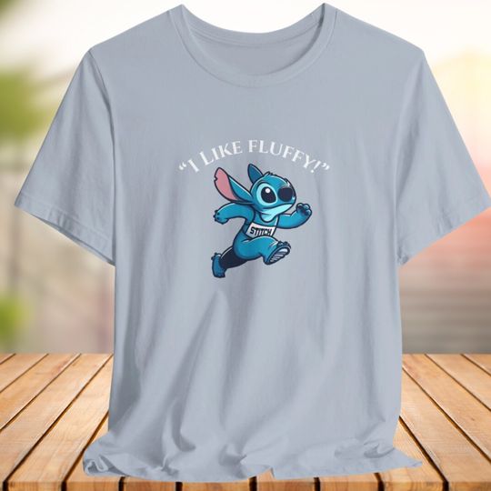 Run Disney Stitch Running T-Shirt | Cotton Short Sleeve T shirt | Unisex Softstyle | Summer Casual Shirt