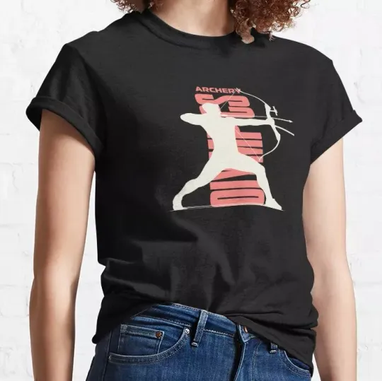Olympics - Summer Games - Archery T-Shirt | Cotton Short Sleeve T shirt | Unisex Softstyle | Summer Casual Shirt