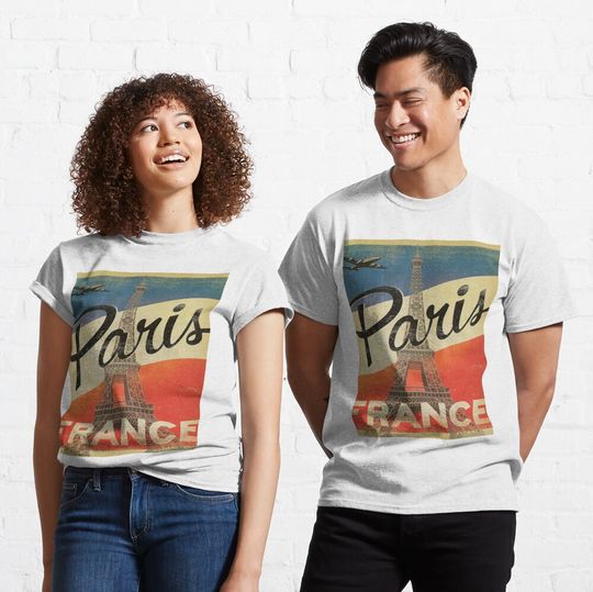 france olympics 2024 Classic T-Shirt | Cotton Short Sleeve T shirt | Unisex Softstyle | Summer Casual Shirt