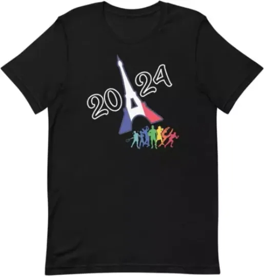 Olympics Paris 2024 Olympics Games Unisex Gift T-Shirt | Cotton Short Sleeve T shirt | Unisex Softstyle | Summer Casual Shirt