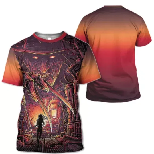 A Nightmare On Elm Street Freddy Krueger Halloween Tshirt 3D, Gift For Men