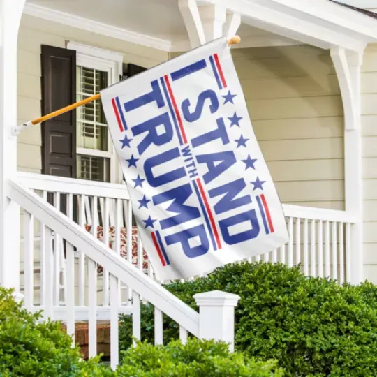 Trump Take America Back Double-sided House Flag, Trump For President 2024 MAGA Flag