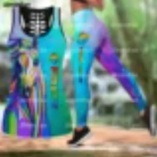 LOVE PRIDE LGBT HORSE 3D Full Printed Tank Top Legging Women Vest Pant Suits Female Outfit Summer Two Piece Set Yoga Sportswear