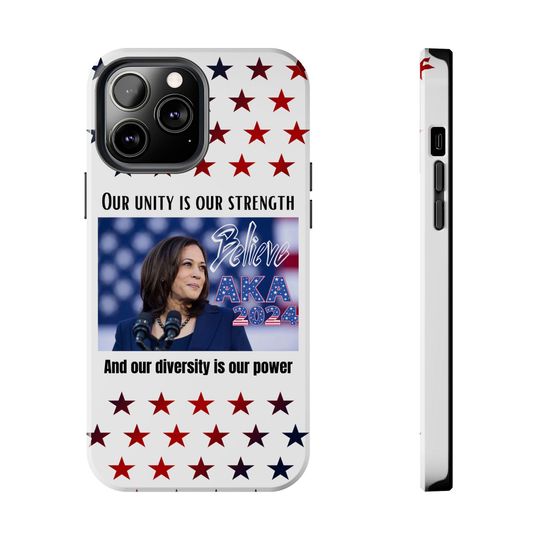 AKA Unity Diversity MagSafe Tough Case | Phone Case | iPhone Case | Election 2024 | President | Sorority | Gift | Kamala Harris | Election