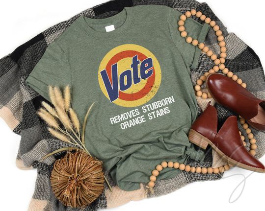 Anti Trump Shirt, Vote Shirt, Vote Removes Shirt, Joe Biden President,Vote Removes Stubborn Orange Stains,Anti Trump Gifts, Vote Shirt Women