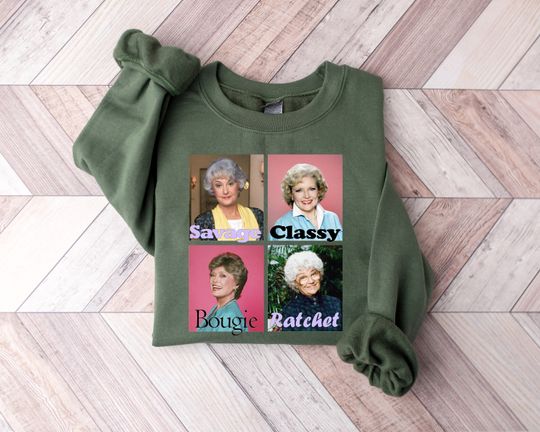 Golden Warhol Girls Sweatshirt, Blanche Shirt, Dorothy Shirt, The Stay Golden Shirt, Stay Golden Lovers Shirt, TV Series Shirt