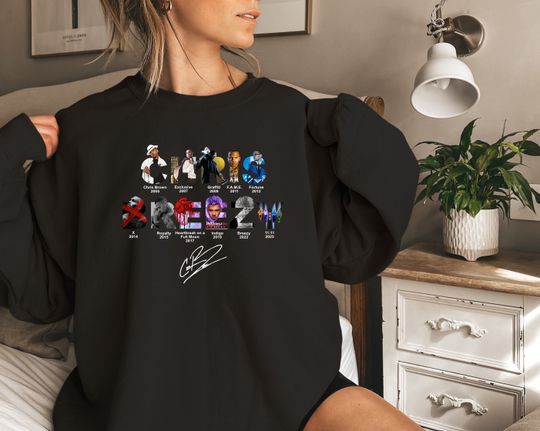 Chris Brown Sweatshirt, Chris Brown 11:11 Tour 2024 Hoodie, Chris Breezy Brown Sweatshirt, 11 11 Vintage Sweatshirt