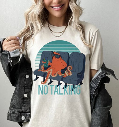 Hank Octopus Finding Dory Vintage Disney T-Shirt, Disney Hank No Talking  Shirt