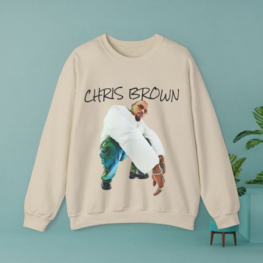 Chris Brown Sweatshirt, CB sweatshirt, Chris brown shirt, Chris brown concert shirt, graphic tee, graphic sweatshirt, Chris Brown fan