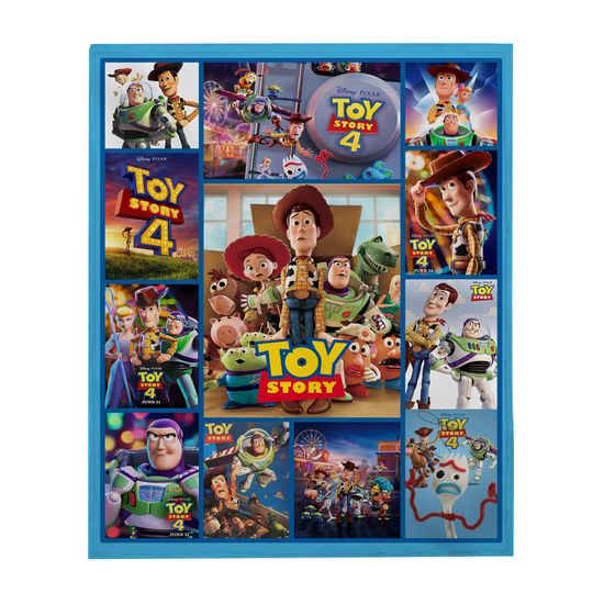Disney Toy Story Blanket, Toy Story Characters Blanket. Velveteen Plush Blanket