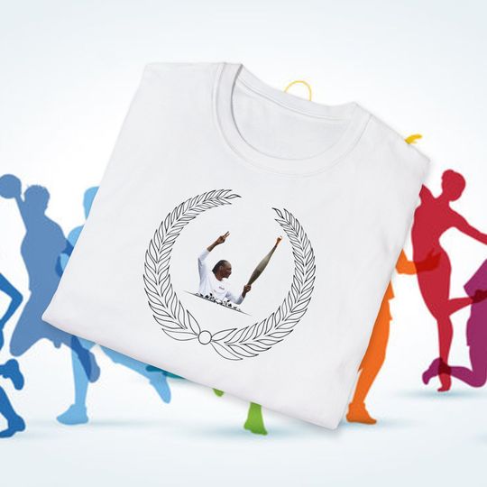 Snoop dogg in the french olympics in Paris 2024 t-shirt - fun shirt