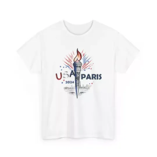 USA Team Paris Olympics T-Shirt, Olympics shirt, Paris France, Shirt for olympics, Team USA shirt, America shirt