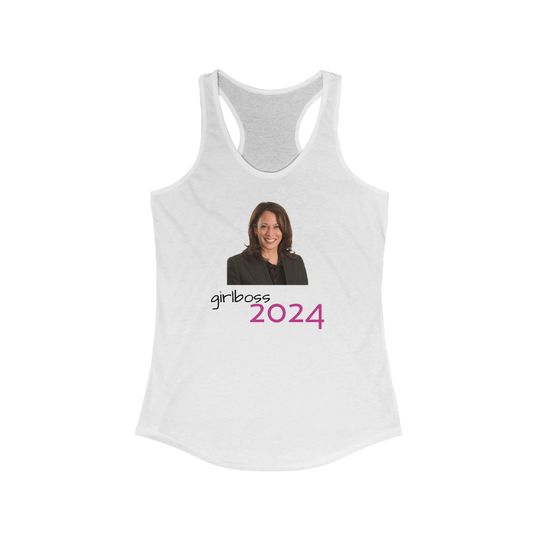 girlboss 2024 - Kamala - Women's Ideal Racerback Tank