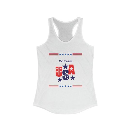 Go Team USA - Women's Racerback Tank