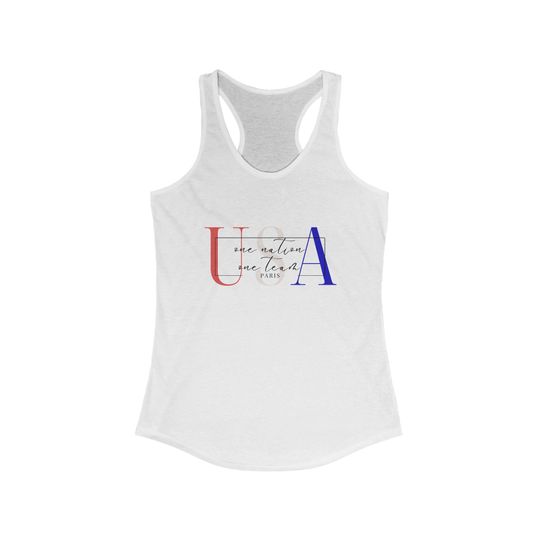 Olympic 2024 Tank Top | Cotton Sleeveless shirt | Unisex Softstyle | Summer Casual Shirt