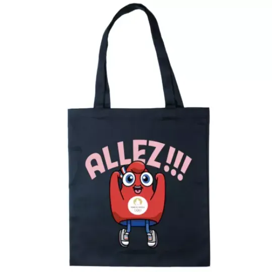 Official Paris 2024 Olympics Mascot Tote Bag | Olympic Paris 2024 | Summer Sports