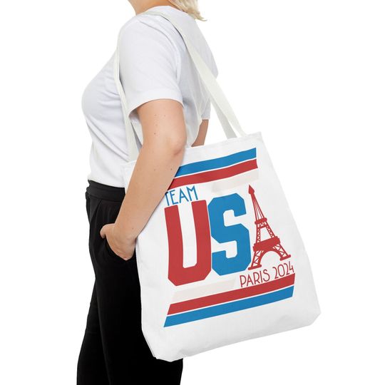 Team USA Olympics-Inspired Tote Bag | Olympic Paris 2024 | Summer Sports