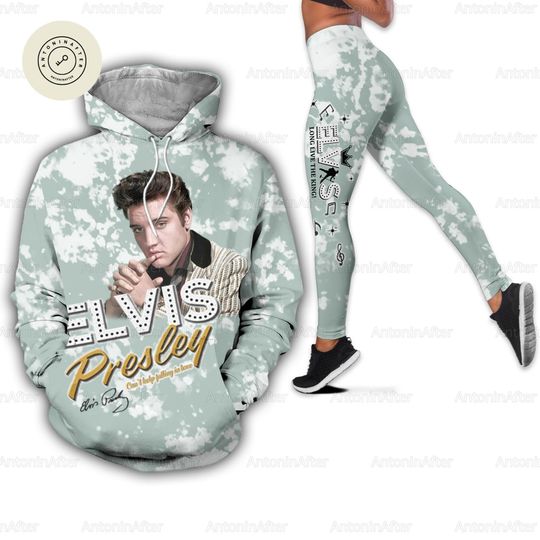 Elvis Hoodie, Elvis Legging, Elvis Presley Shirt, Elvis 3D Hoodie, Elvis Workout Legging, King Of Rock And Roll Shirt, Gift For Fan