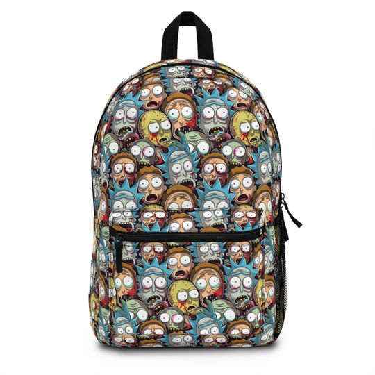 Rick and Rickandmorty Backpack Stylish & Durable School Bag