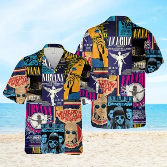 SALE! Classic Rock Band Unisex Hawaiian Shirt Best Gift Hot Summer 2024 S-5XL