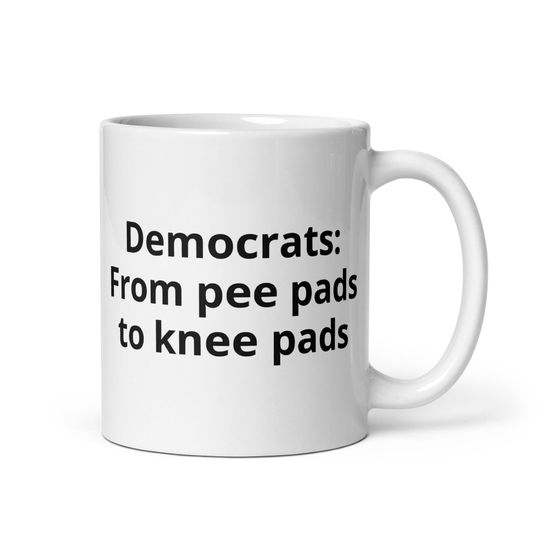 Anti Kamala Harris Mug, Funny Anti Democrat Mug, Harris 2024 Gag Gift, Funny Kamala Mug, Anti Democrat Mug, Harris Sucks, Democrats Suck
