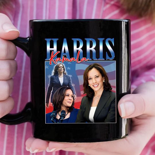 Kamala Harris Homage Mug, Top US President Election Campaign 2024 Mug, Kamala Harris Cup, Kamala Harris Gift For Women, Kamala Harris Coffee