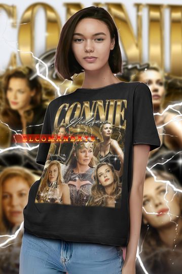 CONNIE NIELSEN Vintage Shirt, Connie Nielsen Homage Tshirt, Connie Nielsen Fan Tees, Connie Nielsen Retro 90s Sweater, Connie Nielsen Merch