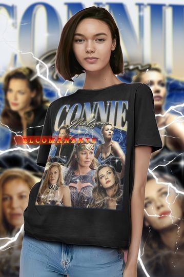 CONNIE NIELSEN Vintage Shirt, Connie Nielsen Homage Tshirt, Connie Nielsen Fan Tees, Connie Nielsen Retro 90s Sweater, Connie Nielsen Merch