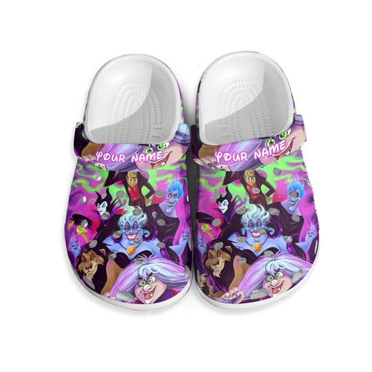 Disney Villains Maleficent 83 Clogs, Disney Clogs