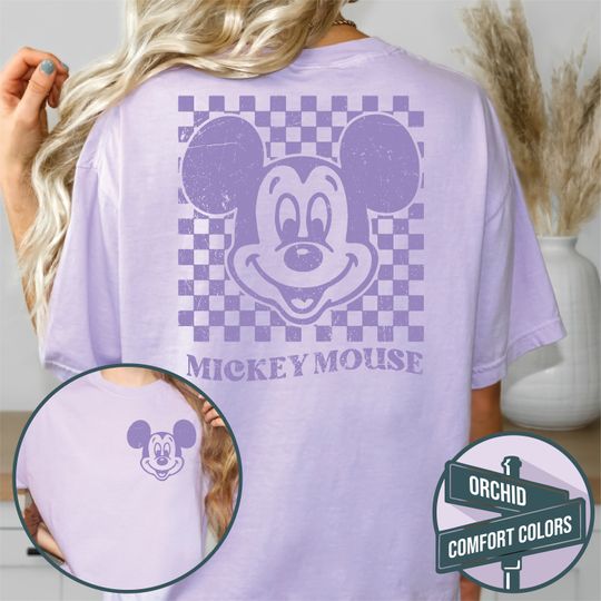 Retro Mickey Mouse Shirt, Vintage Mickey Shirt, Disney Vacation Shirt, Disneyland Mickey Shirt, Magic Kingdom Shirt