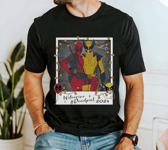 Deadpool Wolverine Besties Forever Shirt, Fathers Day Shirt, Wolverine Deadpool Movie Tee, Superhero Best Friends Shirt, Men's and Women's