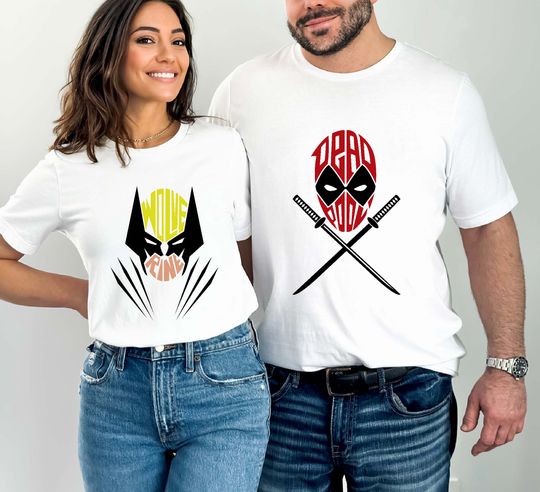 Deadpool & Wolverine Shirt, Deadpool 3 Movie Shirt, Deadpool and Wolverine Shirt, Hugh Jackman, Deadpool and Wolverine Tee, Wolverine Shirt