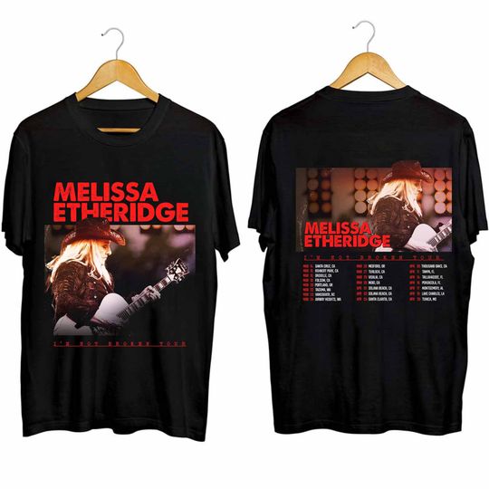 Melissa Etheridge I'm Not Broken 2024 US Tour Shirt, Melissa Etheridge Fan Shirt, Melissa Etheridge 2024 Concert Shirt, I'm Not Broken Shirt