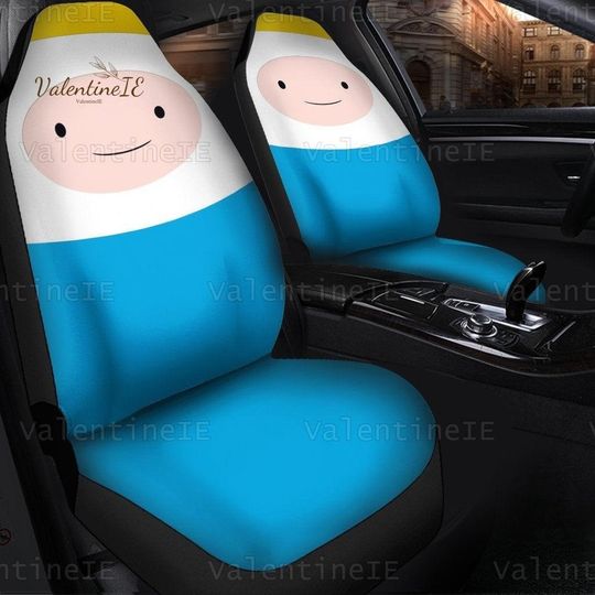 Adventure Time Car Seat Covers, Adventure Time Seat Covers For Car, Adventure Time Fan Gift, Adventure Time Merch, Front Seat Covers