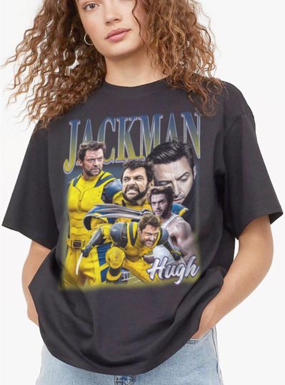 Hugh Jackman shirt vintage t-shirt gift for men and women unisex tee