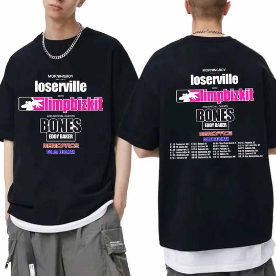 Limp Bizkit - 2024 Loserville Tour Shirt, Limp Bizkit Band Shirt, Limp Bizkit 2024 Tour Tee, 2024 Loserville Concert Shirt