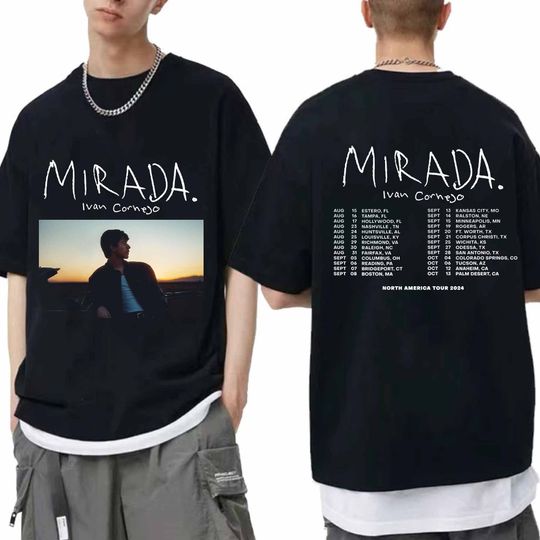 Ivan Cornejo - Mirada 2024 Tour Shirt, Ivan Cornejo Fan Shirt, Ivan Cornejo 2024 Concert Shirt, Mirada 2024 Concert Tee