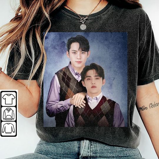 BlvckStyle Kim Mingyu S.Coups Kpop Shirt, Step Bros Funny Kpop Gift Fan 90s Bootleg Unisex Shirt