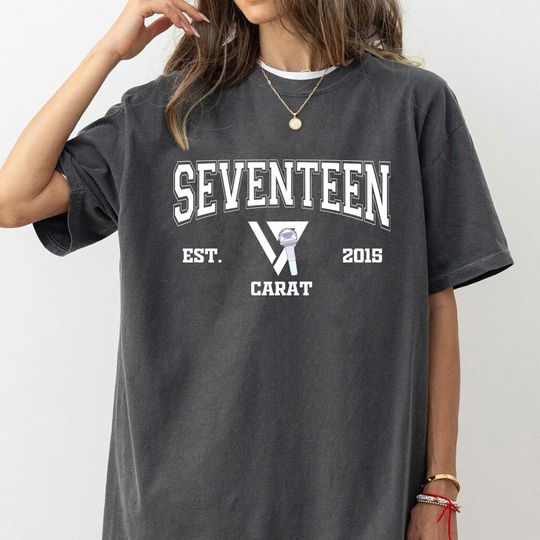 Seventeen Carat Shirt, Kpop Seventeen Shirt, Seventeen World Tour, Seventeen 17 Is Right Here, Seventeen Merch, Gift for Fan, Seventeen Tee