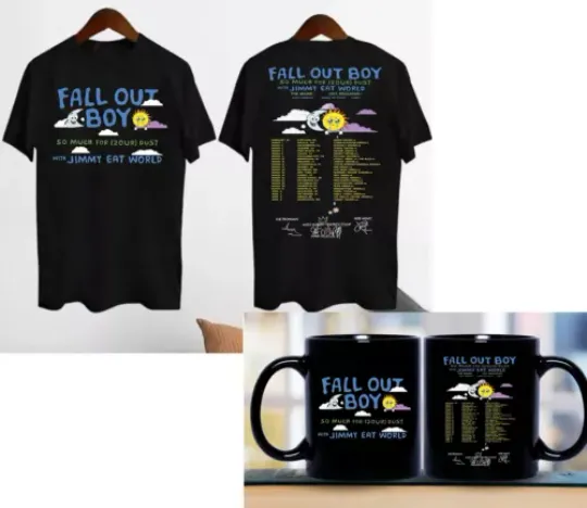 So Much For 2our Dust Tour 2024 Fall Out Boy T-Shirt