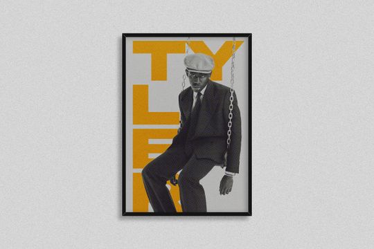 Tyler The Creator Poster - Tyler Poster - Pop Music Wall Art - Digital Print - Gift - See You Again Print - Odd Future Print