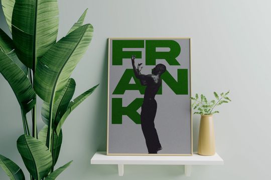 Frank Ocean Poster - Frank Poster - Pop Music Wall Art - Digital Print - Album - Pop Culture Print - Frank Ocean Print