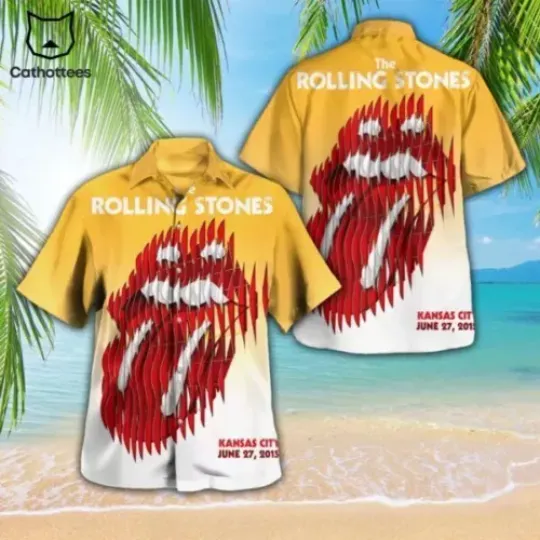 The Rolling Stones Hackney Diamonds Tour 2024 Hawaiian Shirt