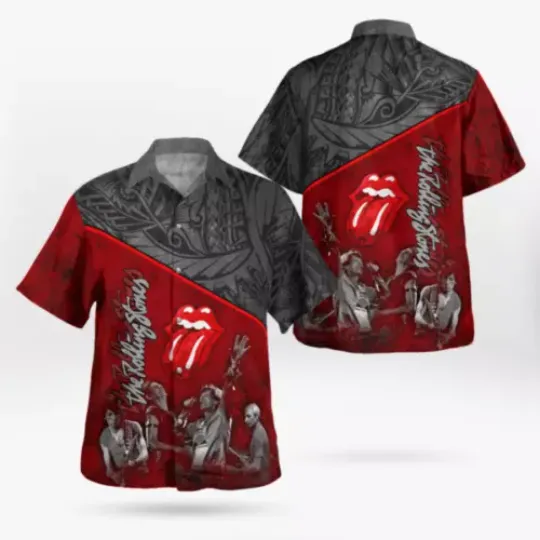 The Rolling Stones Tribal 2024 Hawaii Shirt Aloha, Gift For Fans!!!
