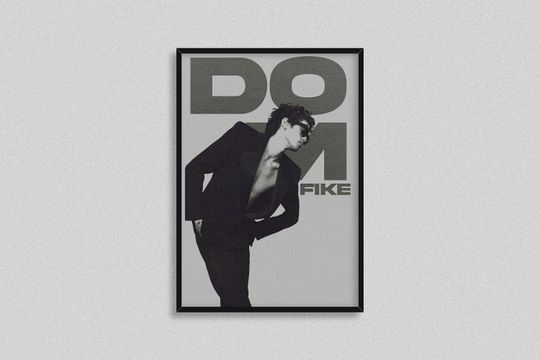 Dominic Fike Poster - Dom Poster - Pop Music Wall Art - Album - Pop Culture Print - Dominic Fike Print