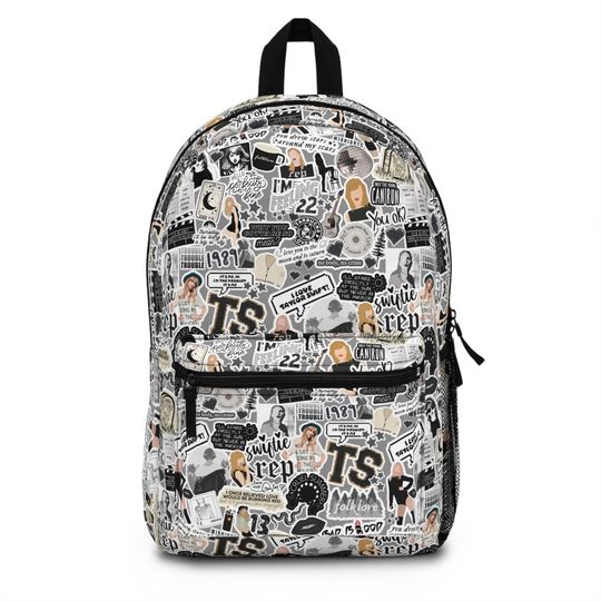 Music Artist Backpack, Back to School, Custom Backpacks, Reputation Merch, Pencil Pouch, Lunch Box, Custom back to school